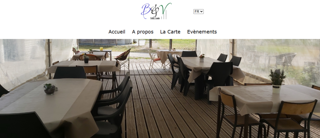 Photo du projet Html Css Site Vitrine réalisé pour Snack du Camping de l'Isle Saint Jean