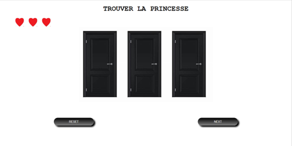 Photo du projet Javascript Jeu des Portes